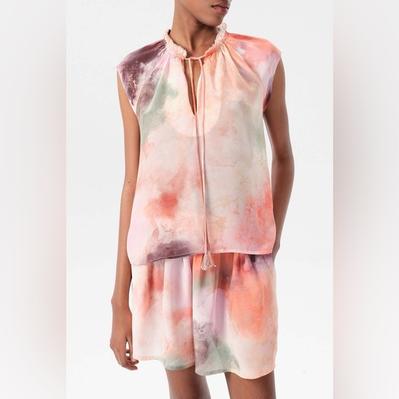 Maria Cher Jufre Keyla Top Wild Rose S NWT - Picture 1 of 9